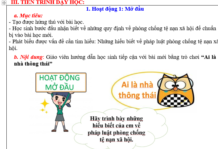 GIÁO ÁN GDCD lớp 7 THỰC HIỆN PHÒNG CHỐNG TỆ NẠN XÃ HỘI