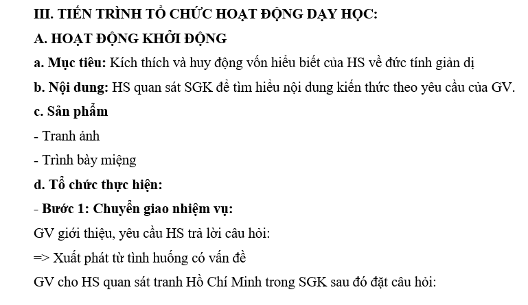 GIÁO ÁN GD.CD lớp 7 HỌC KÌ I