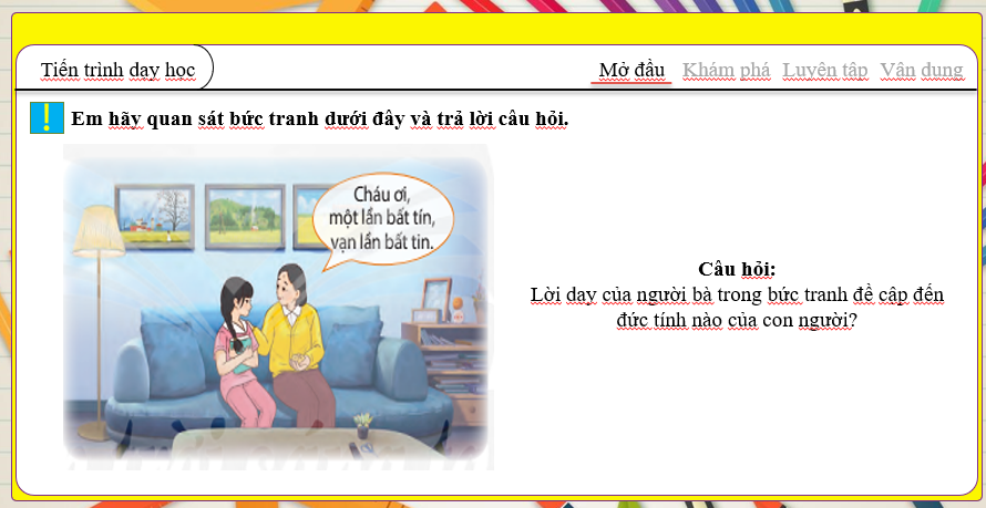 GIÁO ÁN P.P GD.CD LỚP 7 GIỮ CHỮ TÍN