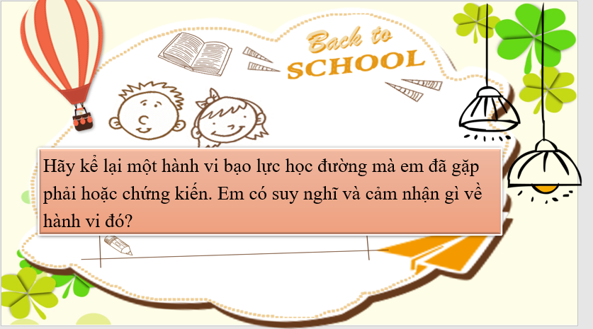 GIÁO ÁN PP GIÁO DỤC CÔNG DÂN LỚP 7 PHÒNG CHỐNG BẠO LỰC HỌC ĐƯỜNG