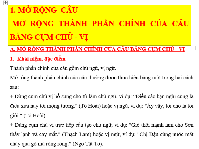 BÀI TẬP TIẾNG VIỆT NGỮ VĂN 7 SÁCH KẾT NỐI TRI THỨC VỚI CUỘC SỐNG 