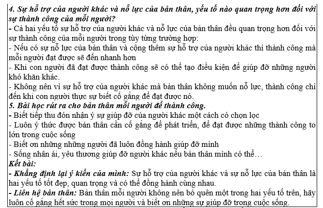 BỘ DÀN Ý MÔN VĂN 7 HỌC KÌ II