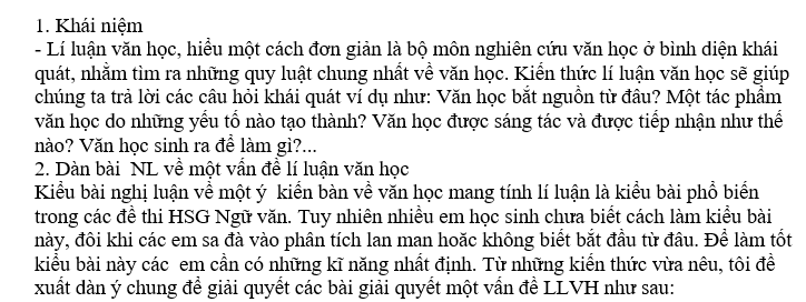 BỘ CHUYÊN ĐỀ VĂN LỚP 7 CHUYÊN ĐỀ 6: CÁCH LÀM BÀI VĂN NGHỊ LUẬN VỀ MỘT Ý KIẾN BÀN VỀ VĂN HỌC