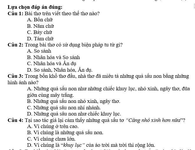 BỘ ĐỀ KIỂM TRA CUỐI HỌC KÌ I Môn Ngữ VĂN lớp 7