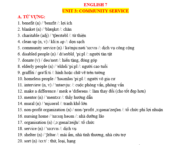 bài trắc nghiệm tiếng anh lớp 7, bài học tiếng anh lớp 7, bài giải tiếng anh lớp 7, bt tieng anh lop 7, bai tập tiếng anh lớp 7,