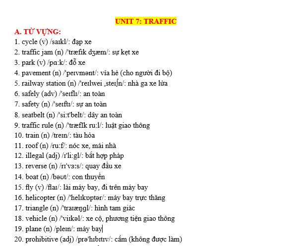 bài trắc nghiệm tiếng anh lớp 7, bài học tiếng anh lớp 7, bài giải tiếng anh lớp 7, bt tieng anh lop 7, bai tập tiếng anh lớp 7,