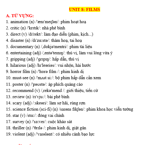  bài trắc nghiệm tiếng anh lớp 7, bài học tiếng anh lớp 7, bài giải tiếng anh lớp 7, bt tieng anh lop 7, bai tập tiếng anh lớp 7,