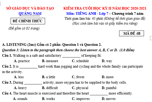 bài trắc nghiệm tiếng anh lớp 7, bài học tiếng anh lớp 7, bài giải tiếng anh lớp 7, bt tieng anh lop 7, bai tập tiếng anh lớp 7,