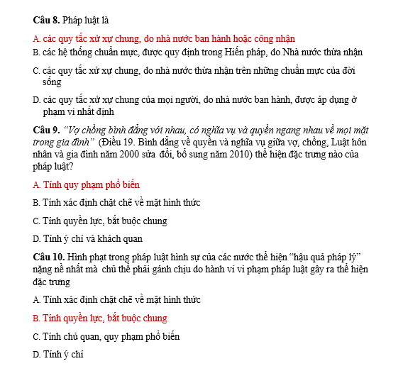 bo de thi, tổ hợp khxh, giải gdcd 12, giao duc cong dan 12, giao duc cong dan lop 12, thi THPT Quốc Gia,