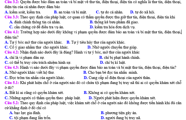 bo de thi, tổ hợp khxh, giải gdcd 12, giao duc cong dan 12, giao duc cong dan lop 12, thi THPT Quốc Gia,