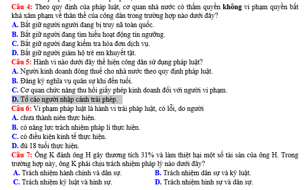 bo de thi, tổ hợp khxh, giải gdcd 12, giao duc cong dan 12, giao duc cong dan lop 12, thi THPT Quốc Gia,