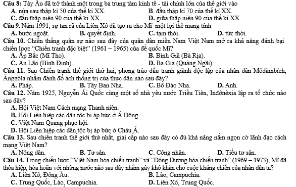 file sử 12, lich su 12 pdf, lich sư 12, lịch su 12, tổ hợp khxh, thithptqg,