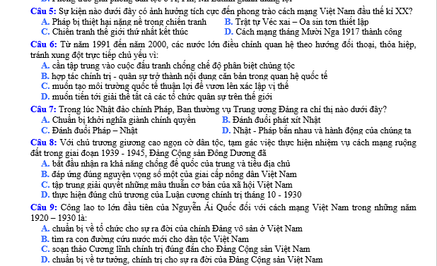 file sử 12, lich su 12 pdf, lich sư 12, lịch su 12, tổ hợp khxh, thithptqg,