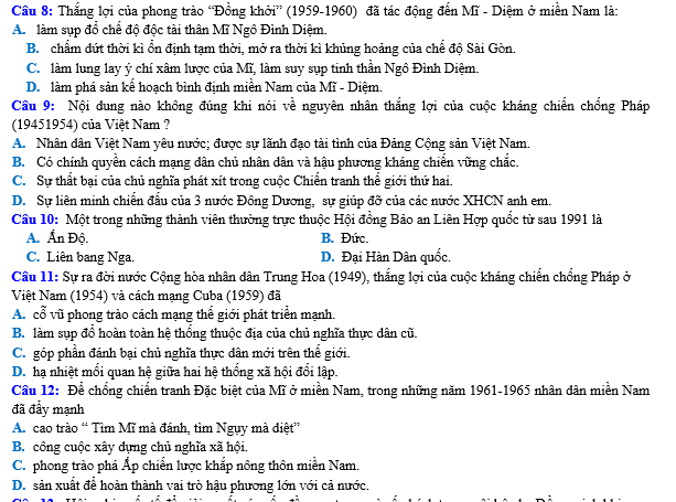 file sử 12, lich su 12 pdf, lich sư 12, lịch su 12, tổ hợp khxh, thithptqg,