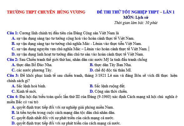 file sử 12, lich su 12 pdf, lich sư 12, lịch su 12, tổ hợp khxh, thithptqg,