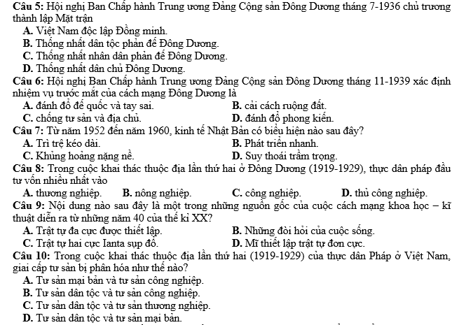 file sử 12, lich su 12 pdf, lich sư 12, lịch su 12, tổ hợp khxh, thithptqg,