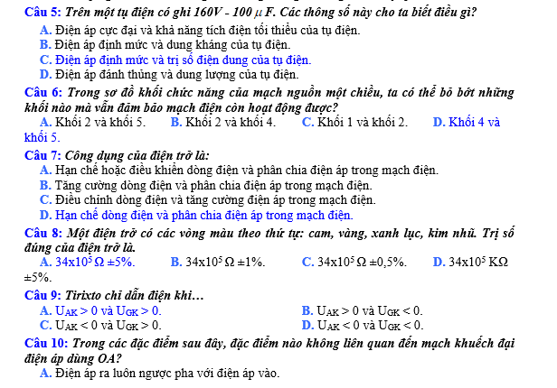 soạn công nghệ 12, công nghệ 12 lý thuyết, công nghệ 12 trắc nghiệm, thithptqg,