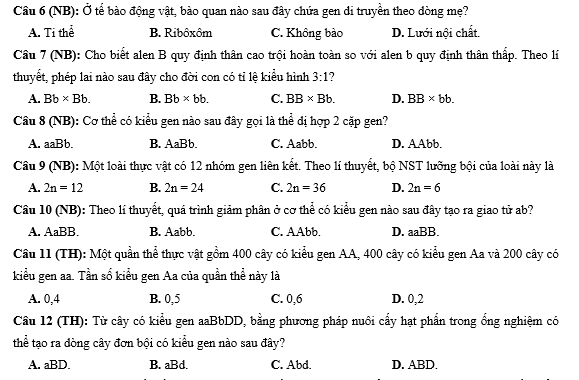 #cácdạngbàitậpsinh12, #cácdạngbàitậpsinhhọc12theochuyênde, #dethisinhhoclop12, #bồidưỡnghsgsinh12, #bàitậpsinhhọc12, #thithptqg, #bồidưỡnghọcsinhgiỏisinh12pdf, #congthucsinhhoc12, #đềthihsg12mônsinh, #DETHISINHHOCLOP 12, #sinhhocjlop12,