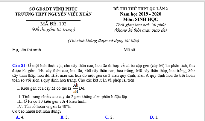 #cácdạngbàitậpsinh12, #cácdạngbàitậpsinhhọc12theochuyênde, #dethisinhhoclop12, #bồidưỡnghsgsinh12, #bàitậpsinhhọc12, #thithptqg, #bồidưỡnghọcsinhgiỏisinh12pdf, #congthucsinhhoc12, #đềthihsg12mônsinh, #DETHISINHHOCLOP 12, #sinhhocjlop12,