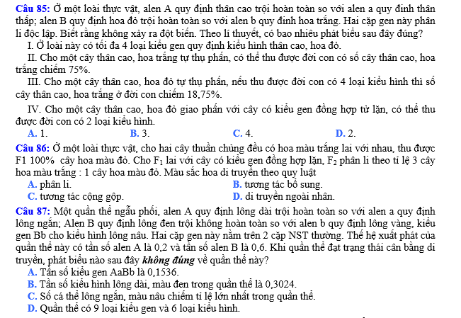 #cácdạngbàitậpsinh12, #cácdạngbàitậpsinhhọc12theochuyênde, #dethisinhhoclop12, #bồidưỡnghsgsinh12, #bàitậpsinhhọc12, #thithptqg, #bồidưỡnghọcsinhgiỏisinh12pdf, #congthucsinhhoc12, #đềthihsg12mônsinh, #DETHISINHHOCLOP 12, #sinhhocjlop12,