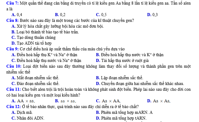 #cácdạngbàitậpsinh12, #cácdạngbàitậpsinhhọc12theochuyênde, #dethisinhhoclop12, #bồidưỡnghsgsinh12, #bàitậpsinhhọc12, #thithptqg, #bồidưỡnghọcsinhgiỏisinh12pdf, #congthucsinhhoc12, #đềthihsg12mônsinh, #DETHISINHHOCLOP 12, #sinhhocjlop12,