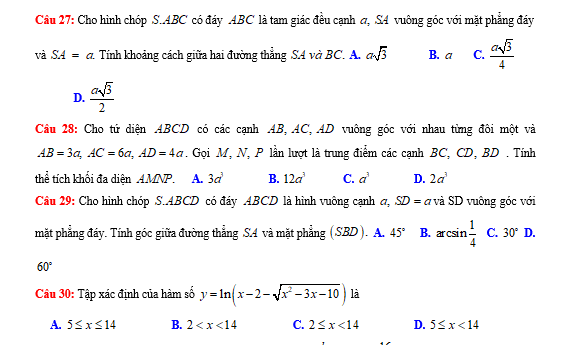 #baitaptoanlop12, #baitoanlop12, #logaritlop12, #giaitoan12, #dethihk1montoanlop12, #dethithutoan12, #côngthứchìnhhoc12, #hinhhoclop12, #thithptqg,