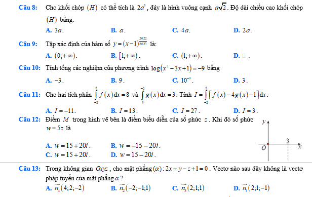 #baitaptoanlop12, #baitoanlop12, #logaritlop12, #giaitoan12, #dethihk1montoanlop12, #dethithutoan12, #côngthứchìnhhoc12, #hinhhoclop12, #thithptqg,