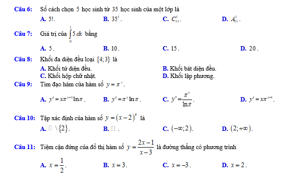 #baitaptoanlop12, #baitoanlop12, #logaritlop12, #giaitoan12, #dethihk1montoanlop12, #dethithutoan12, #côngthứchìnhhoc12, #hinhhoclop12, #thithptqg,