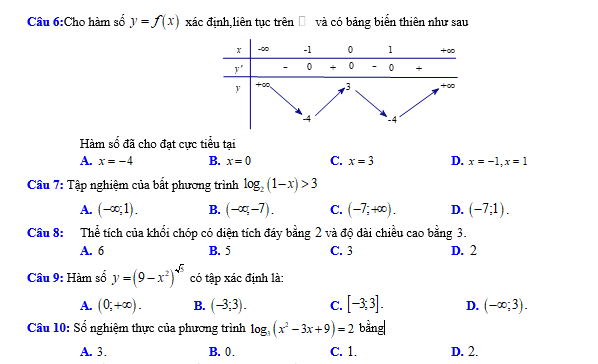 #baitaptoanlop12, #baitoanlop12, #logaritlop12, #giaitoan12, #dethihk1montoanlop12, #dethithutoan12, #côngthứchìnhhoc12, #hinhhoclop12, #thithptqg,