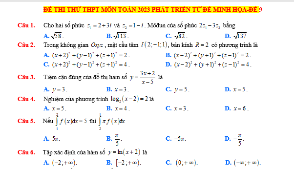 #baitaptoanlop12, #baitoanlop12, #logaritlop12, #giaitoan12, #dethihk1montoanlop12, #dethithutoan12, #côngthứchìnhhoc12, #hinhhoclop12, #thithptqg,