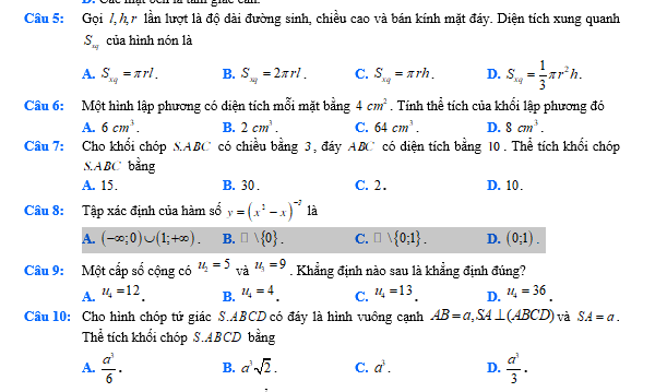 #baitaptoanlop12, #baitoanlop12, #logaritlop12, #giaitoan12, #dethihk1montoanlop12, #dethithutoan12, #côngthứchìnhhoc12, #hinhhoclop12, #thithptqg,