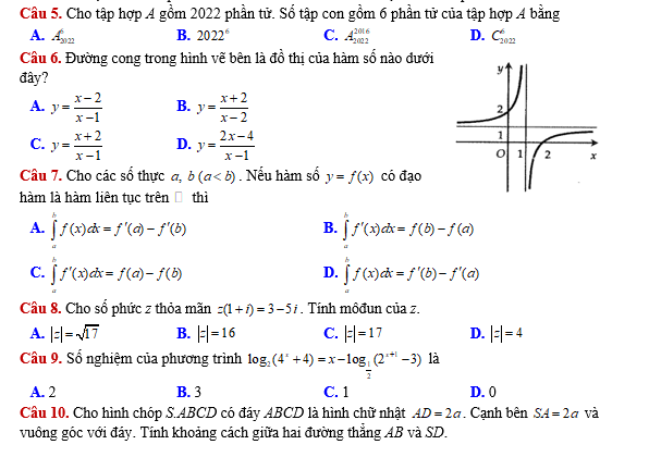 #baitaptoanlop12, #baitoanlop12, #logaritlop12, #giaitoan12, #dethihk1montoanlop12, #dethithutoan12, #côngthứchìnhhoc12, #hinhhoclop12, #thithptqg,