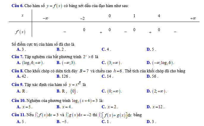 #baitaptoanlop12, #baitoanlop12, #logaritlop12, #giaitoan12, #dethihk1montoanlop12, #dethithutoan12, #côngthứchìnhhoc12, #hinhhoclop12, #thithptqg,