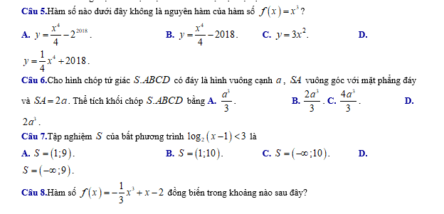 #baitaptoanlop12, #baitoanlop12, #logaritlop12, #giaitoan12, #dethihk1montoanlop12, #dethithutoan12, #côngthứchìnhhoc12, #hinhhoclop12, #thithptqg,