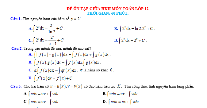 #baitaptoanlop12, #baitoanlop12, #logaritlop12, #giaitoan12, #dethihk1montoanlop12, #dethithutoan12, #côngthứchìnhhoc12, #hinhhoclop12, #thithptqg,