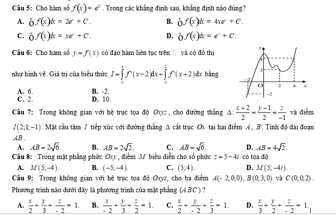 #baitaptoanlop12, #baitoanlop12, #logaritlop12, #giaitoan12, #dethihk1montoanlop12, #dethithutoan12, #côngthứchìnhhoc12, #hinhhoclop12, #thithptqg,