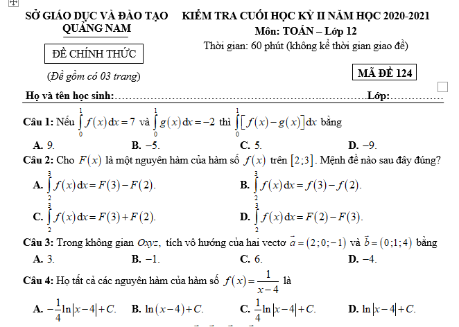 #baitaptoanlop12, #baitoanlop12, #logaritlop12, #giaitoan12, #dethihk1montoanlop12, #dethithutoan12, #côngthứchìnhhoc12, #hinhhoclop12, #thithptqg,