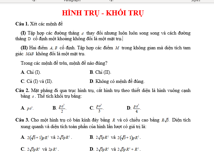 #baitaptoanlop12, #baitoanlop12, #logaritlop12, #giaitoan12, #dethihk1montoanlop12, #dethithutoan12, #côngthứchìnhhoc12, #hinhhoclop12, #thithptqg,