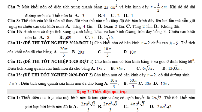 #baitaptoanlop12, #baitoanlop12, #logaritlop12, #giaitoan12, #dethihk1montoanlop12, #dethithutoan12, #côngthứchìnhhoc12, #hinhhoclop12, #thithptqg,