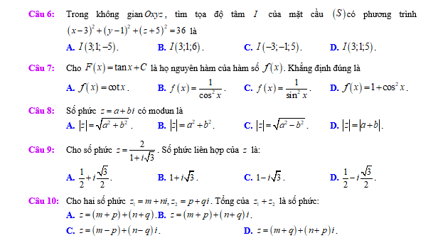 #baitaptoanlop12, #baitoanlop12, #logaritlop12, #giaitoan12, #dethihk1montoanlop12, #dethithutoan12, #côngthứchìnhhoc12, #hinhhoclop12, #thithptqg,