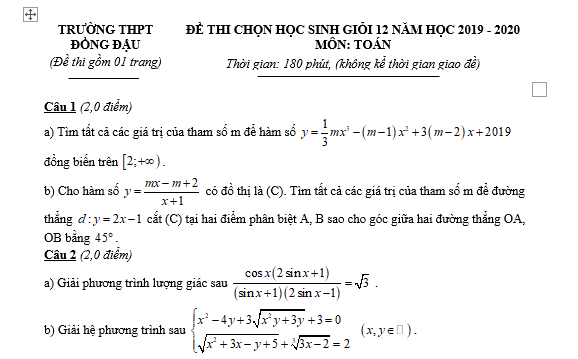 #baitaptoanlop12, #baitoanlop12, #logaritlop12, #giaitoan12, #dethihk1montoanlop12, #dethithutoan12, #côngthứchìnhhoc12, #hinhhoclop12, #thithptqg,