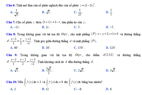 #baitaptoanlop12, #baitoanlop12, #logaritlop12, #giaitoan12, #dethihk1montoanlop12, #dethithutoan12, #côngthứchìnhhoc12, #hinhhoclop12, #thithptqg,