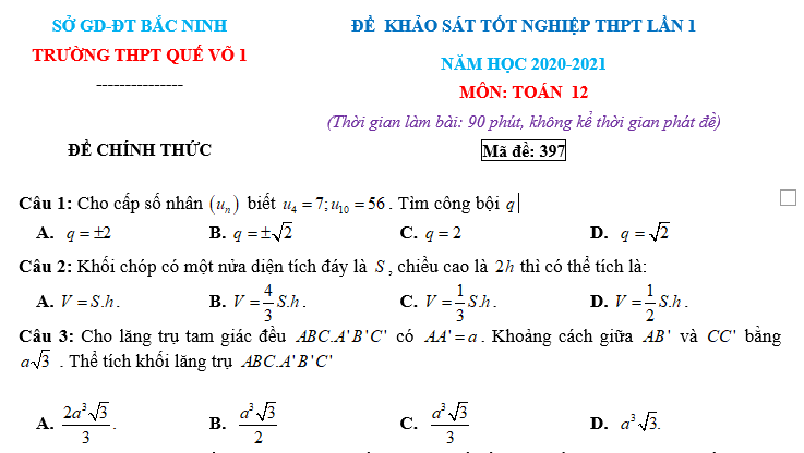 #baitaptoanlop12, #baitoanlop12, #logaritlop12, #giaitoan12, #dethihk1montoanlop12, #dethithutoan12, #côngthứchìnhhoc12, #hinhhoclop12, #thithptqg,