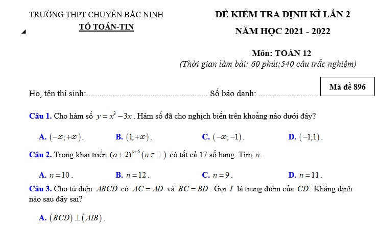 #baitaptoanlop12, #baitoanlop12, #logaritlop12, #giaitoan12, #dethihk1montoanlop12, #dethithutoan12, #côngthứchìnhhoc12, #hinhhoclop12, #thithptqg,