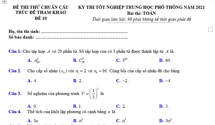 #baitaptoanlop12, #baitoanlop12, #logaritlop12, #giaitoan12, #dethihk1montoanlop12, #dethithutoan12, #côngthứchìnhhoc12, #hinhhoclop12, #thithptqg,