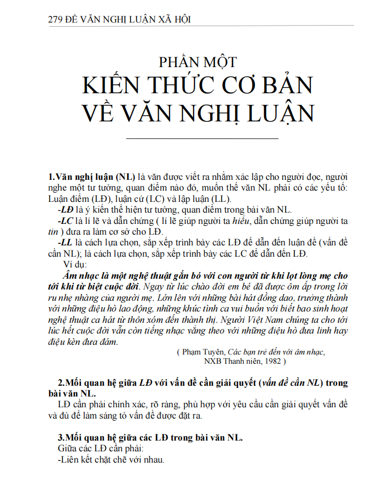 Trích Dẫn Tâm Đắc - Nghị Luận Văn Học