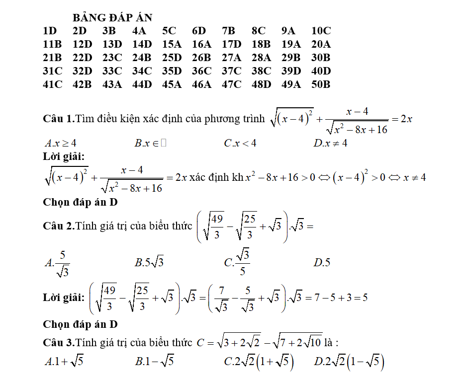 iải bt sgk toán 9