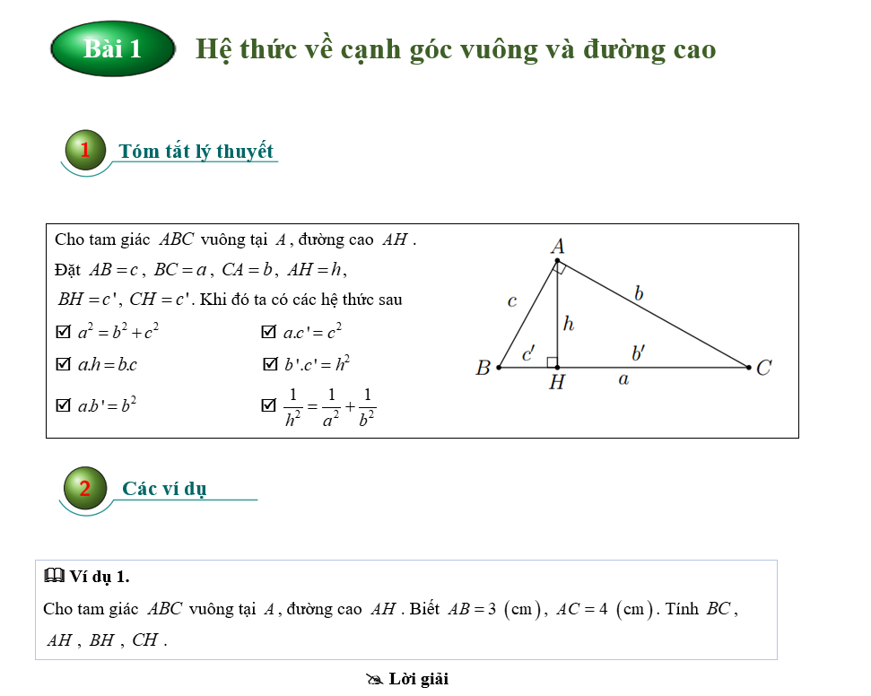 giải bài tập toán 9 sgk