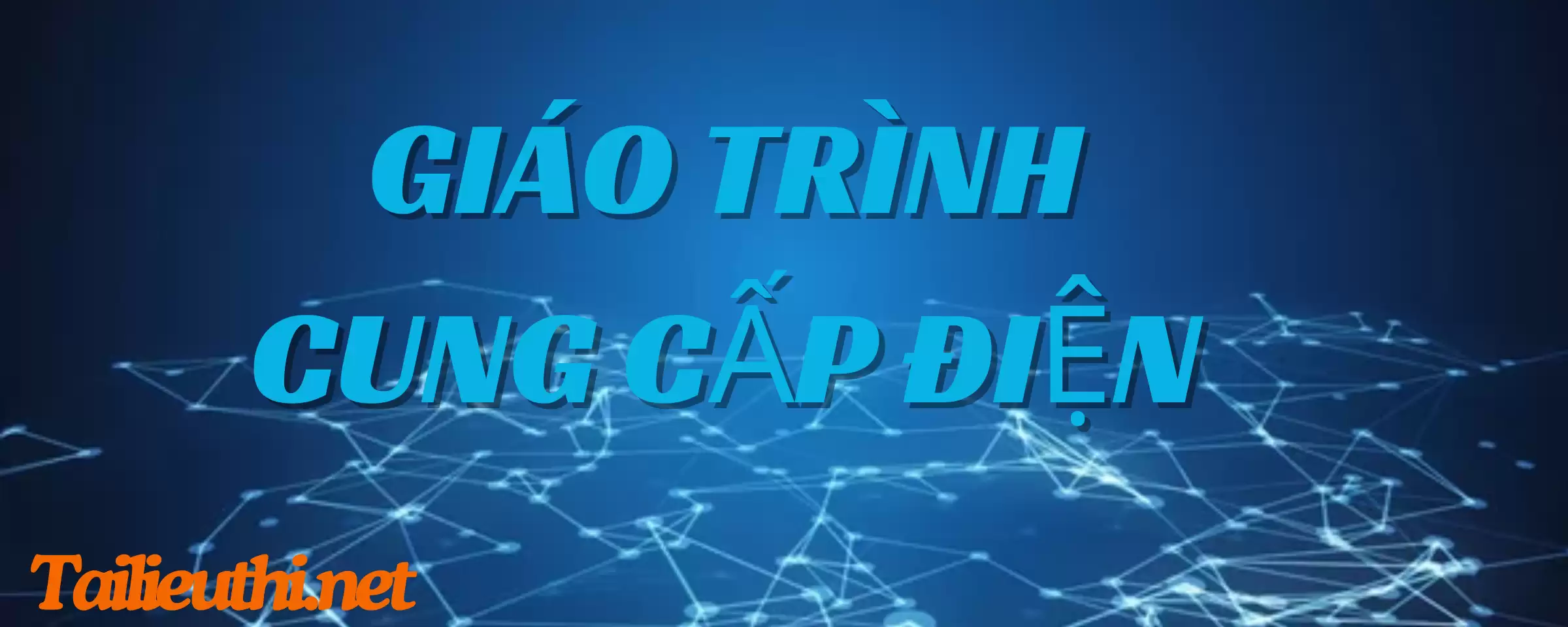 Giáo trình cung cấp điện pdf