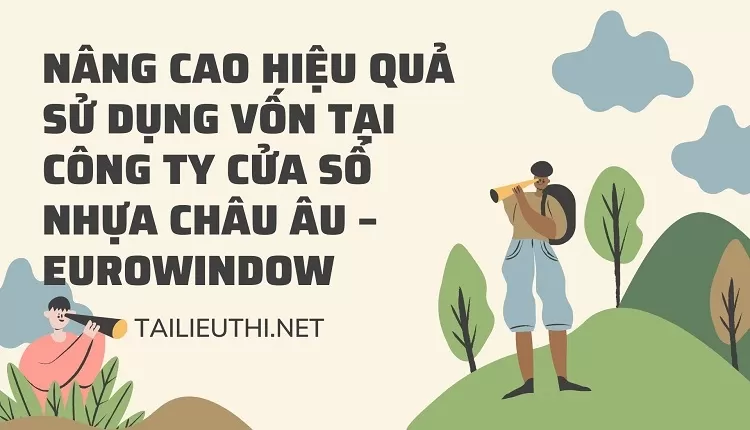 Nâng cao hiệu quả sử dụng vốn ở Công ty Cửa sổ nhựa Châu Âu – Eurowindow